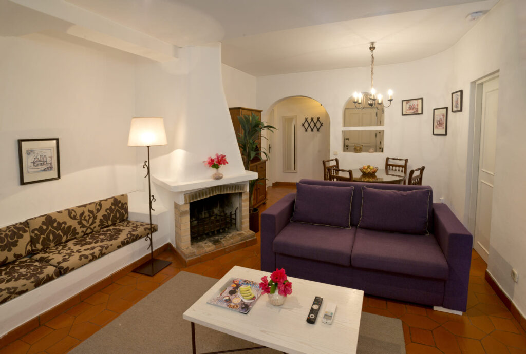 Apartamento T1 vista jardim - Sala