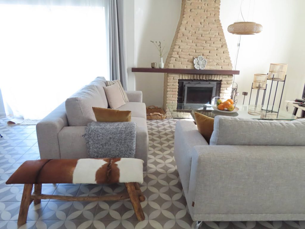 Vila EMRICI - Sala decoração