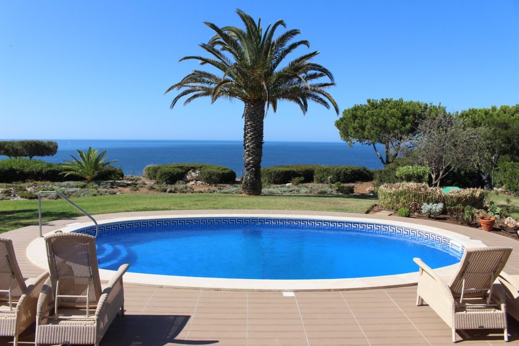 Vila Oleandro Mar - Piscina vista mar